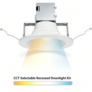 LVDL-022 CCT Selectable recessed downlight Commercial LED Downlight Manufacturer | Retrofit, Ultra Slim, CCT Selectable & Smart Downlight Solutions