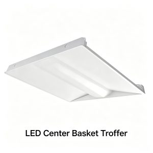LVBF-001 LED Center Basket Froffer light LED Center Basket Troffer Lighting Solutions