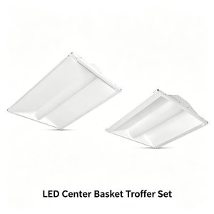LVBF-002 LED Center Basket Froffer light LED Center Basket Troffer Lighting Solutions